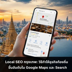 Local SEO กรุงเทพ: วิธีทำให้ธุรกิจท้องถิ่นขึ้นอันดับใน Google Maps และ Search
